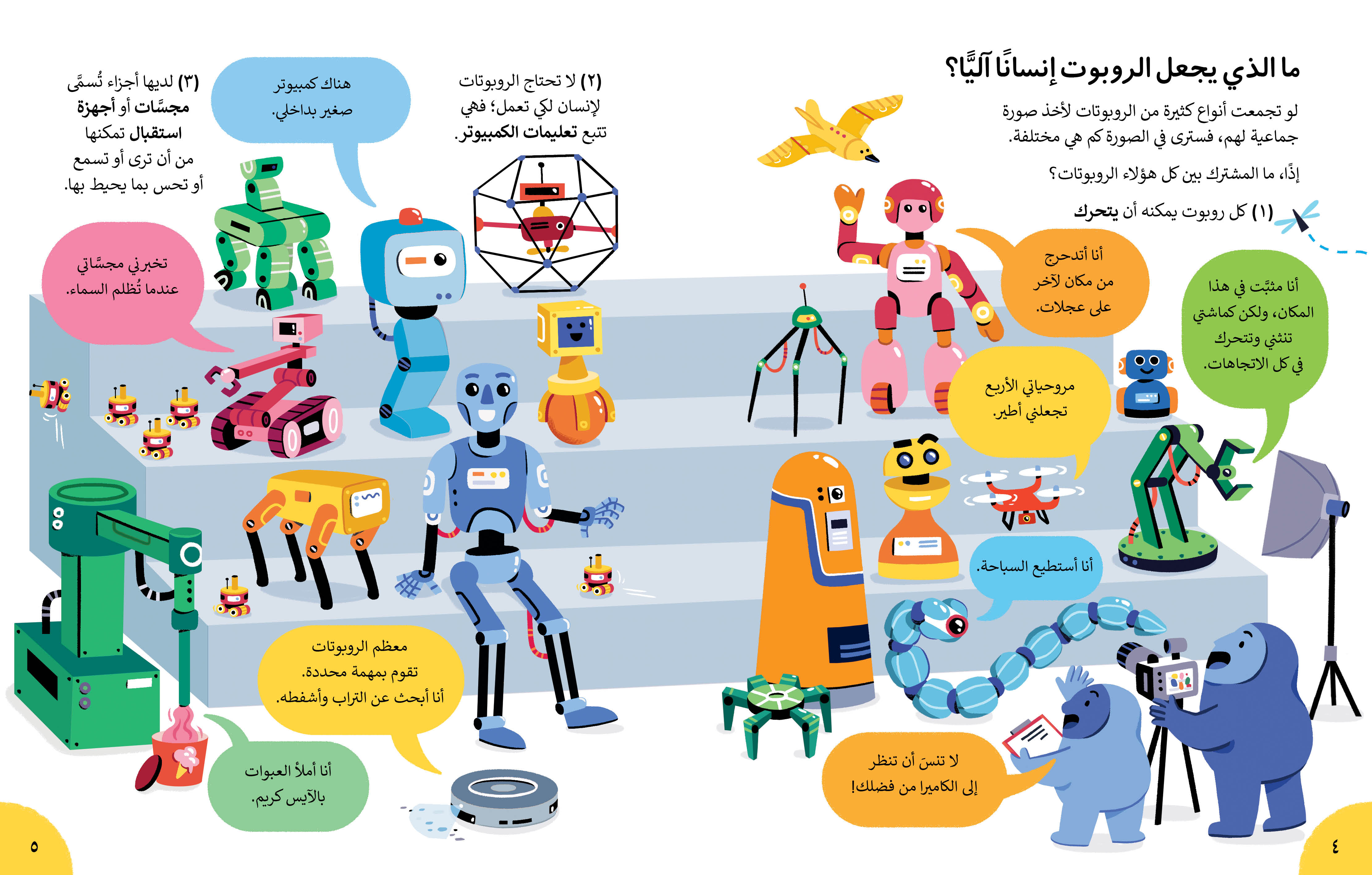 معلومات كثيرة جدا ومدهشة جدا جدا عن الروبوتات